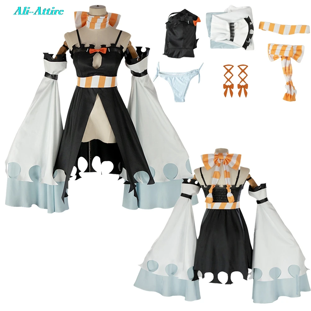 

Anime Gachi A Kuta Cosplay Amo Dresses Cloth Women Adult Party Disguise Roleplay Female Outfit Suits Halloween Costume Carnival