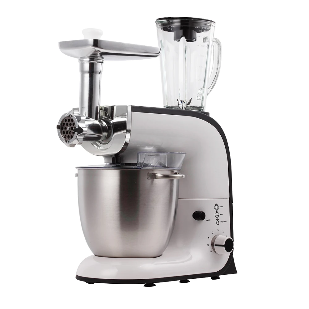 

Commercial 3 in 1 Food Processor Cake 7L Electrical Stand Spiral Bread Dough Mixer 808