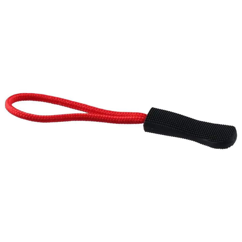 

10/20pcs 9 colors Travel Clothing Suitcase Tent Backpack Ends Lock Zips Zipper Pull Cord Rope Pullers Zip Puller Replacement