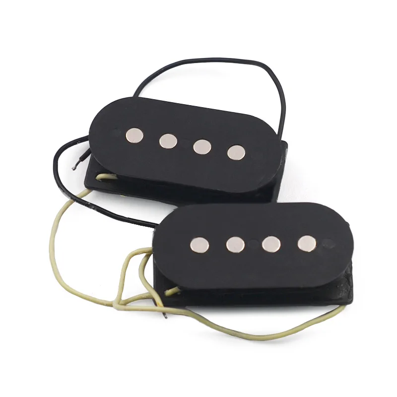 Precision P Bass Guitar Pickup for Electric Bass, Closed, 4-string, Black, 1 Set