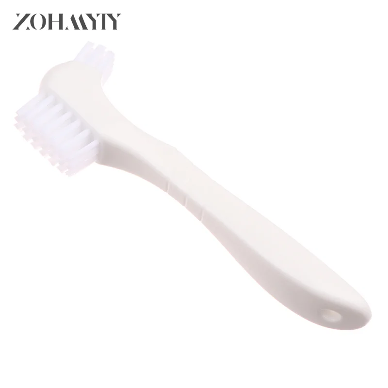 1PCS Denture Toothbrush Hard/Soft Double Bristle For False Teeth Brush Superb Total Cleaning For Men Women