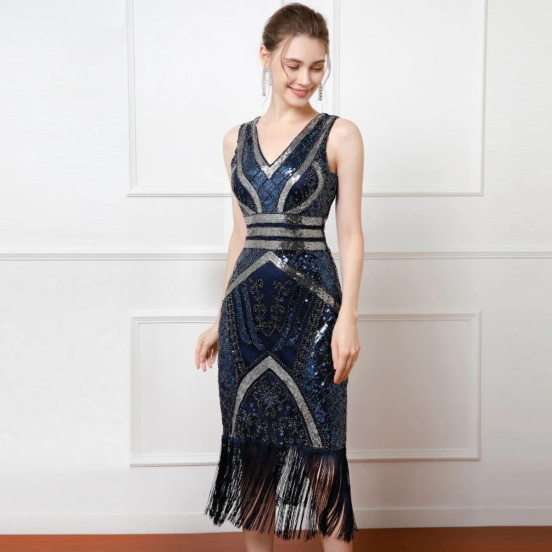 

Sleeveless Mesh Vintage Bodycon Maxi Sequin Summer Women Prom Evening Dresses Woman Vestido Elegant Luxury Birthday Party Dress