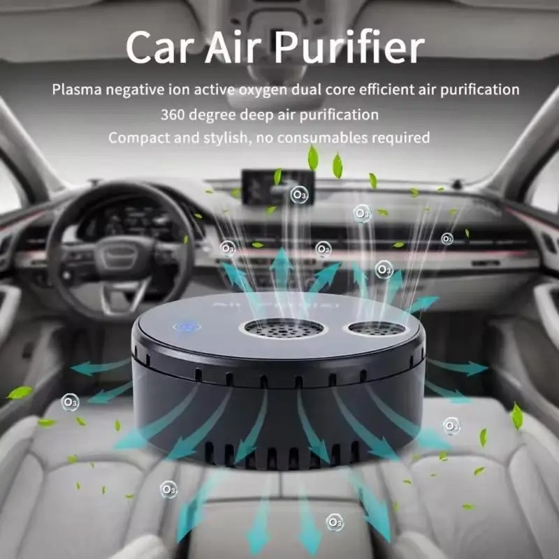 

Low Noise Electronic Air Purifiers Portable Small Air Refresher Purifying Device For Vehicles And Rooms Easy to Use