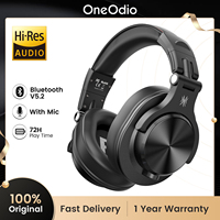 Oneoido A70 Wireless Headphones Bluetooth Earphone 5.2 Foldable Headset Sport Over Ear Headphone 72H Time.Hi-Res Sound