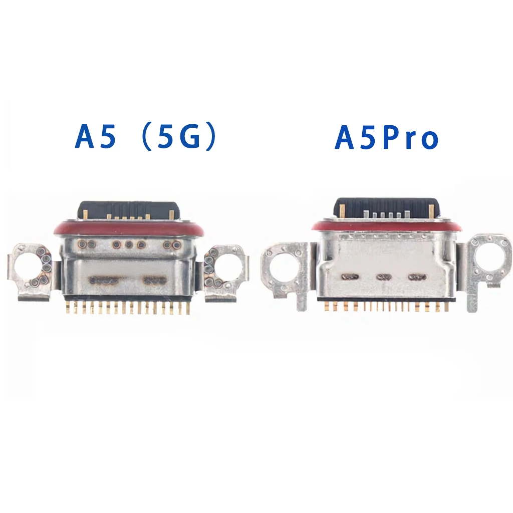 5-50PCS For OPPO A5 5G Vitality Version A5 pro A5pro Tail Plug Type C USB Charger Charging Port Dock Connector 16pin for