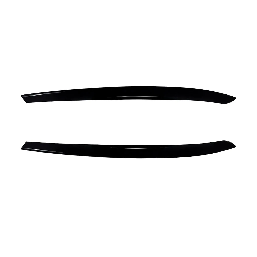 Front Headlight Eyebrow Accent for Skoda Superb for b8.5 Model Years 2019 Through 2022 ABS Trim Compatible with OEM Layout