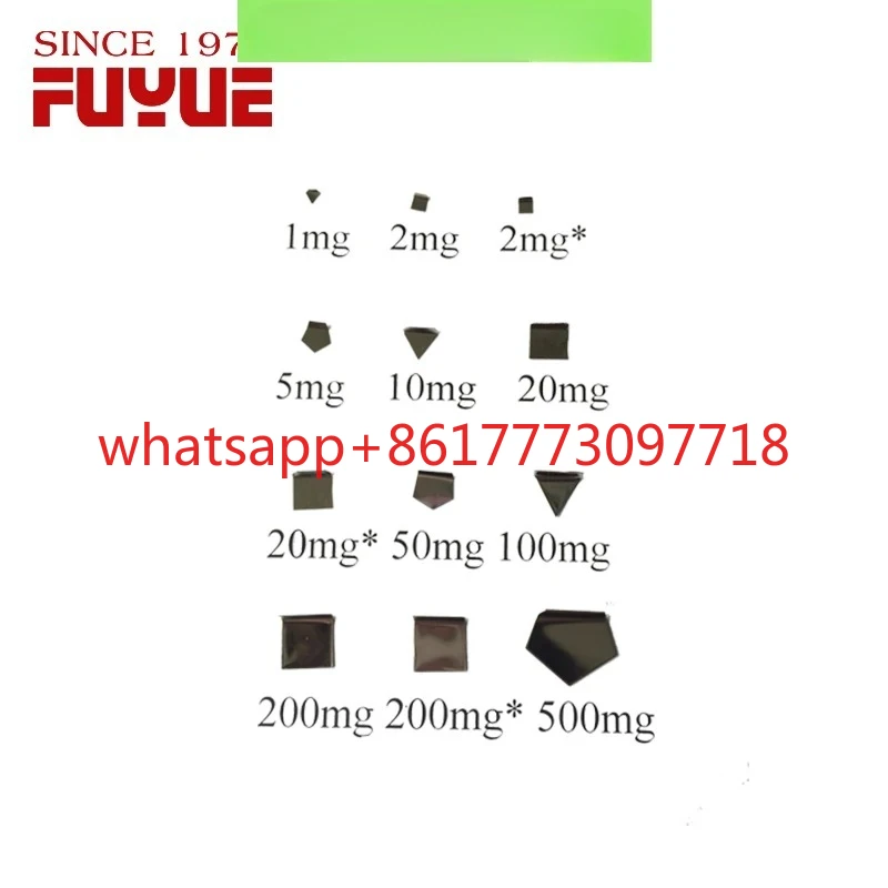 

genuine stainless steel standard balance calibration weight single 1mg-500mg electronic scale laboratory said