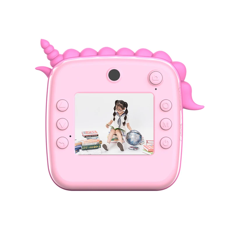 Cámara Digital de impresión térmica para niños, cámara fotográfica de impresión instantánea, cámara de Video, juguetes educativos HD para niños