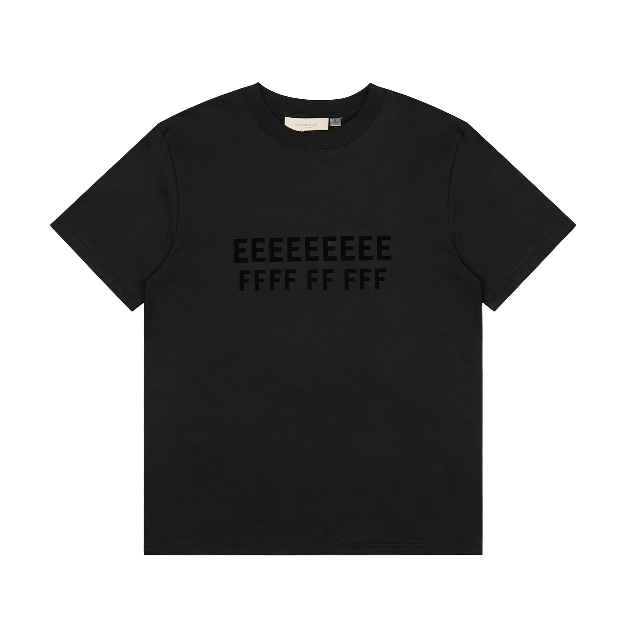 Classic brand double-line letter print set, high-quality summer T-shirt and shorts set, 100% pure cotton shorts and T-shirt set view 3