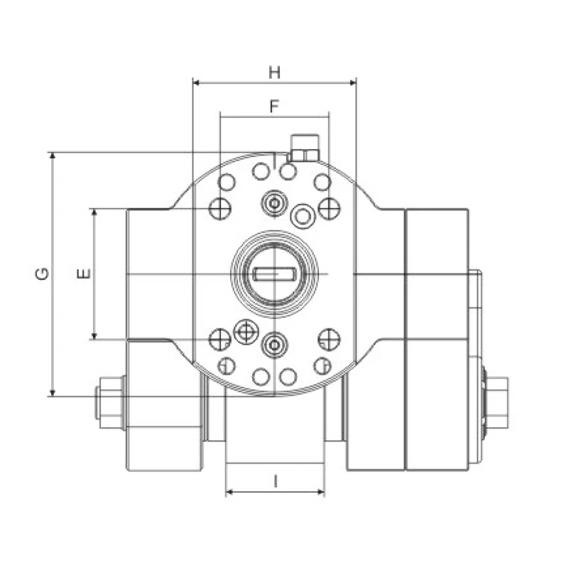 CNC lathe high-quality BMT series BMT40/BMT45/BMT55/BMT65 model gear hobbing driven tool holder