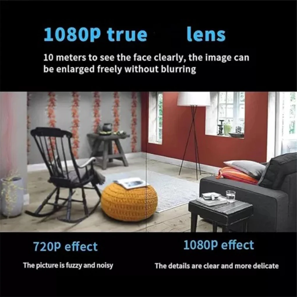 Nero ovunque in qualsiasi momento con mini fotocamera portatile 100 nuovissima e realizzata