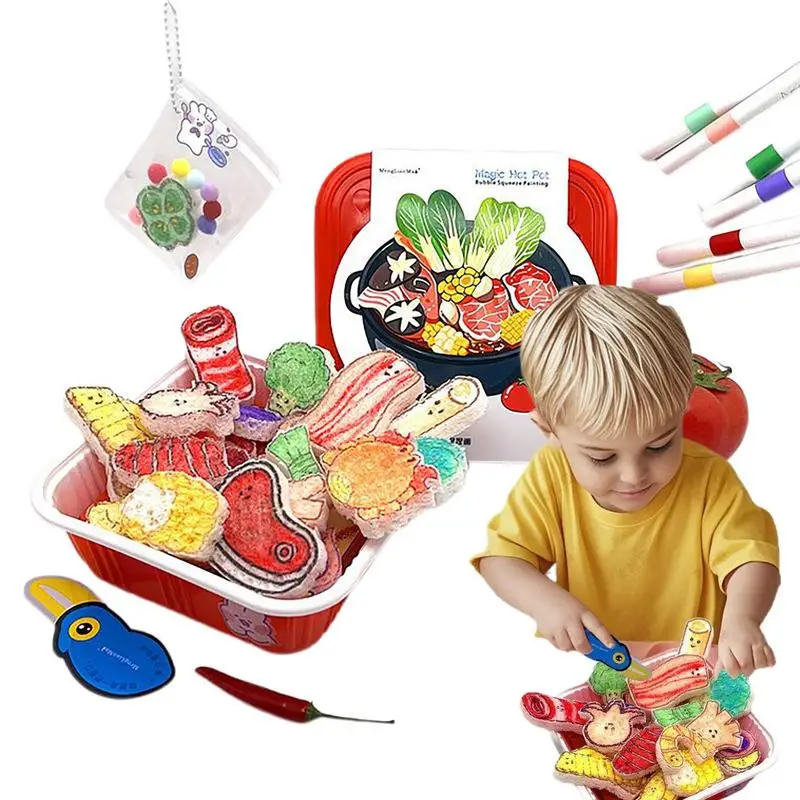 

Ролевые кухонные игрушки, кухонная игрушка-раскраска для обучения еду, образовательный ролевой игровой набор для детей, малышей, девочек-подростков, мальчиков