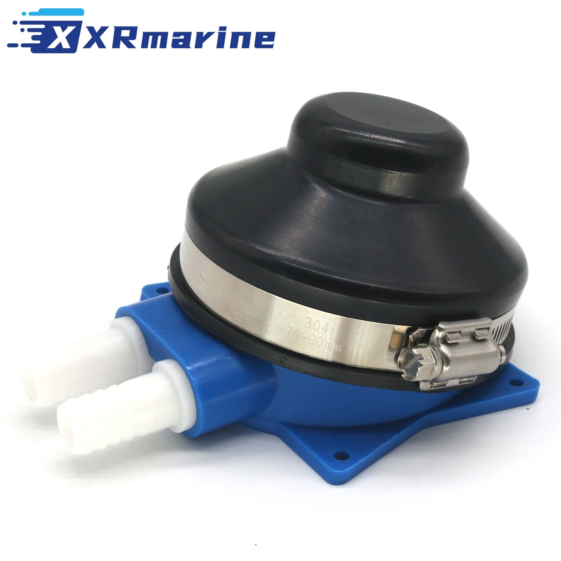 Water Self Priming Foot Water Pump for Wash Basin sink RV Toilet Yacht Bilge 1/2'' Flexible Hose Rubber image 6