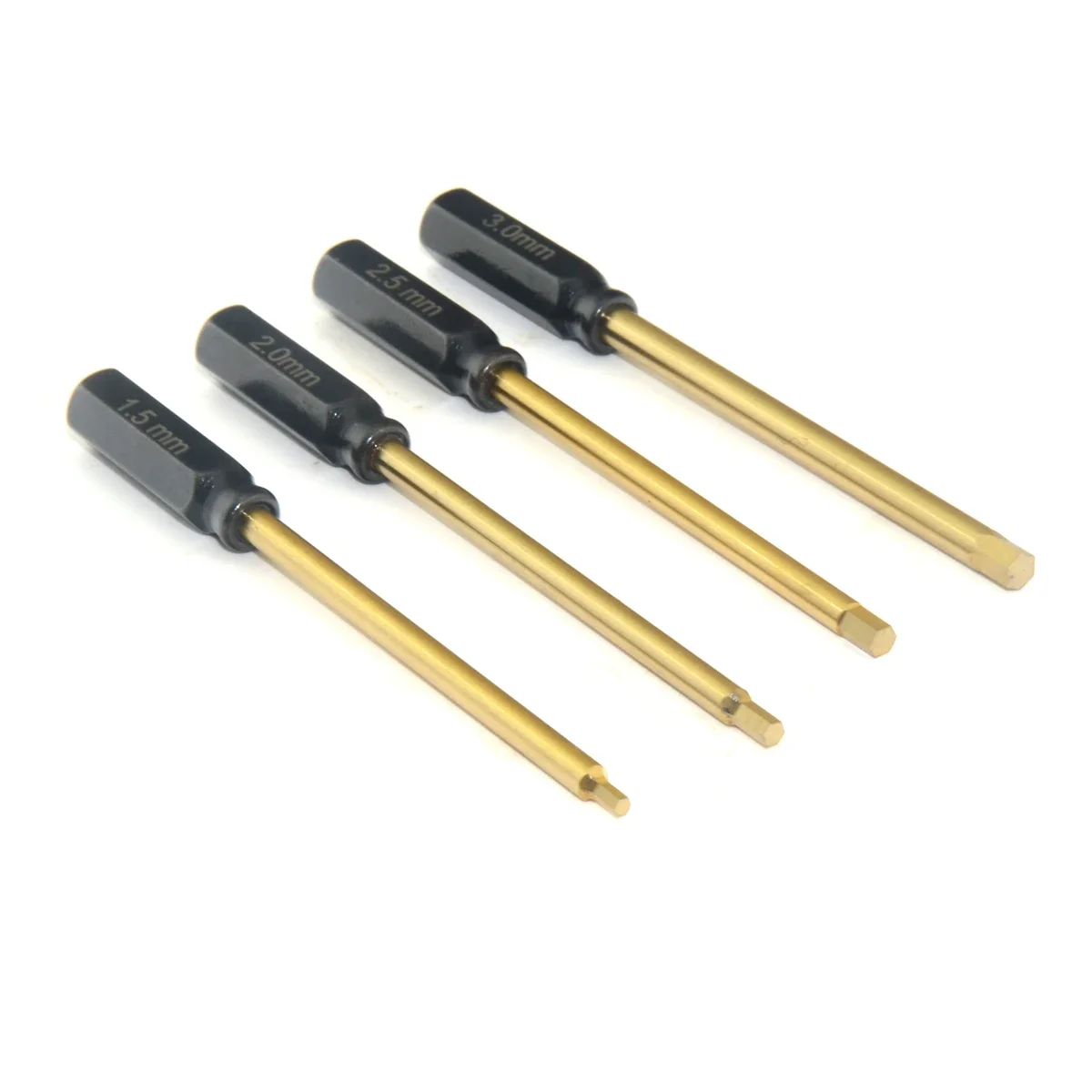 4Pcs Set Bit 1.5/2/2.5/3mm Screwdriver Drill Bits Hex Shank  1/4