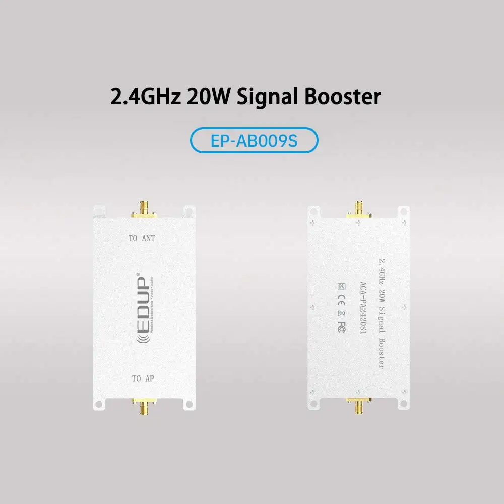 EDUP EP-AB009 2.4GHz 20W WiFi Signal Amplifier Booster for RC Drone Wireless Signal Extend