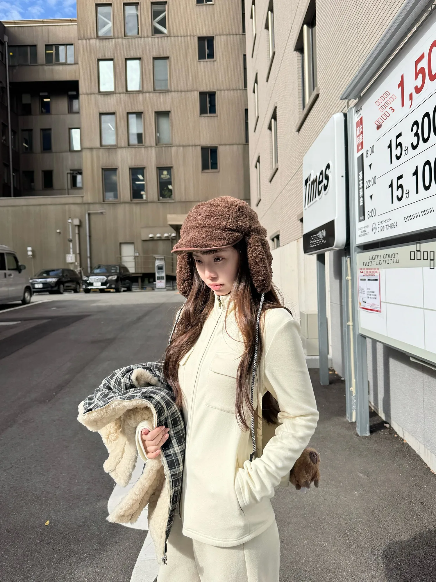 

YUYUREAL Thiened Woolen Silk Zipper Knitted Top Stand Collar Slimming Women's Long Sve Cardigan Winter Faion Ladies' Wear