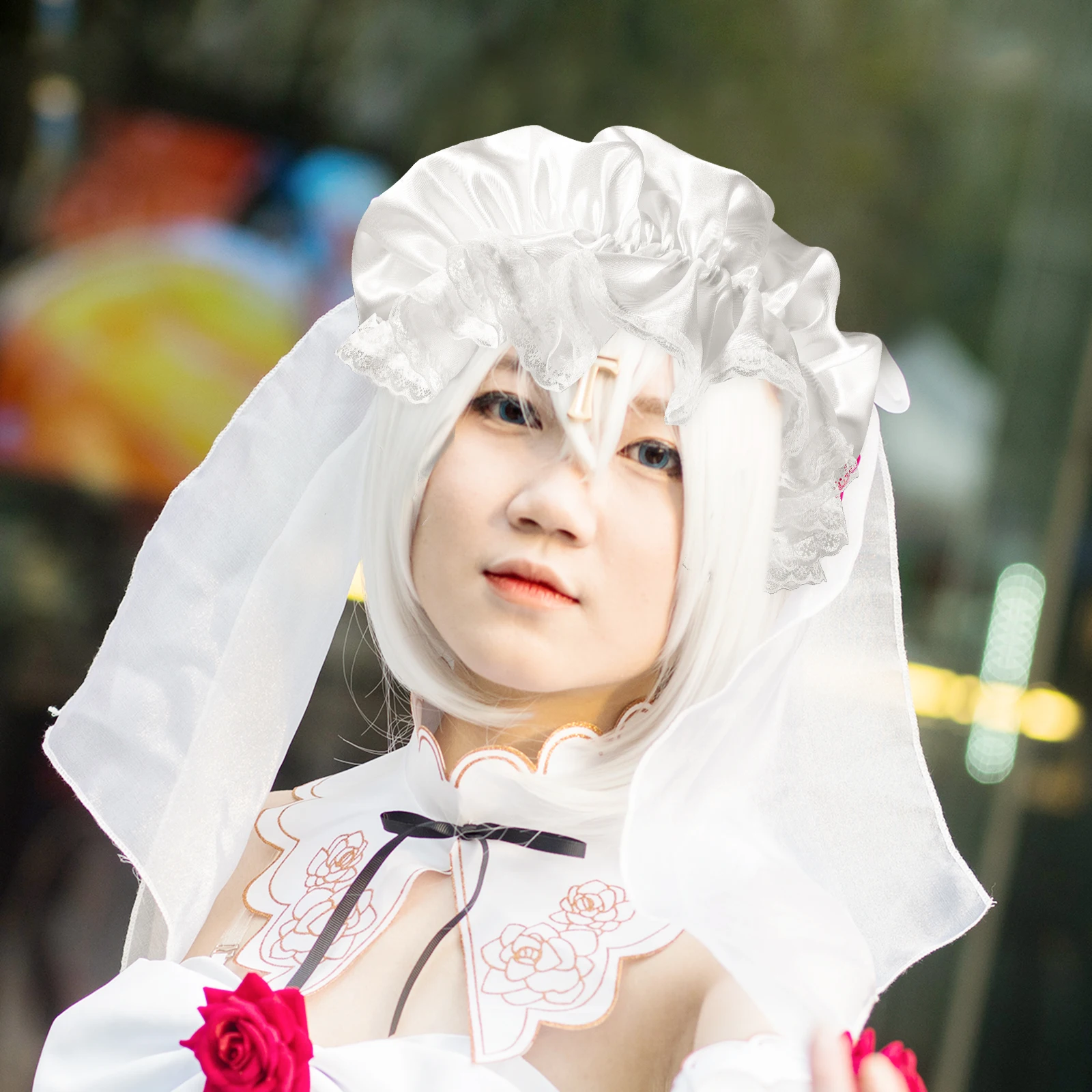 

Maid Hat Women Lace Headwear Party Cosplay Performance Headdress Maid Costume Prop Lightweight Elegant Girl Accessories