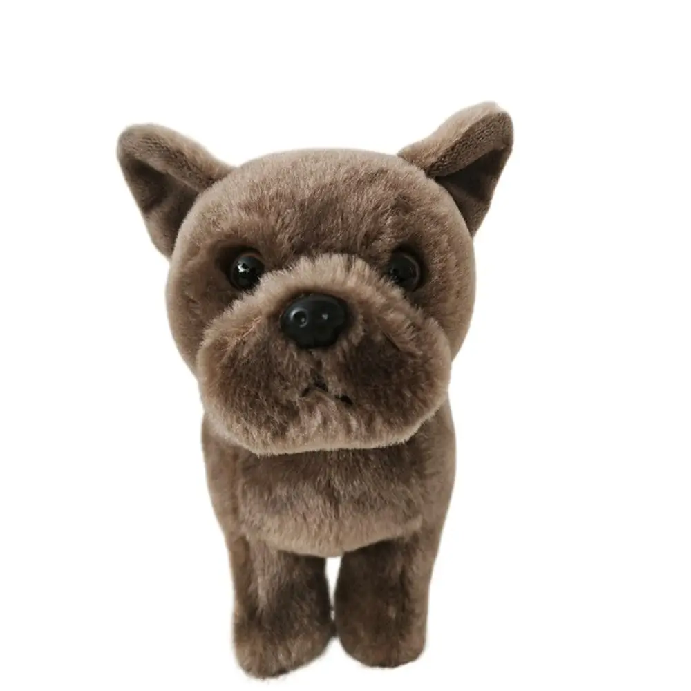 

Children's Party Lifelike Animals French Bulldog Plush Stuffed Dogs Simulation Dog Stuffed Animal Plush Toy Soft Birthday