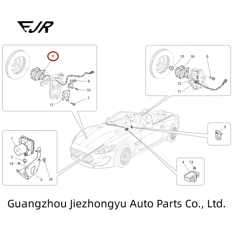 Front Rear Wheel Hub Bearng for Maserati Quattroporte Granturismo Coupe Auto Professional Accessories OEM 197118 000197118