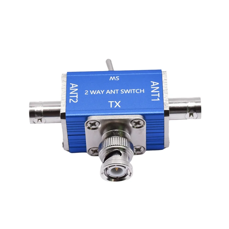 

2 Way CB/HAM Antenna Coax Switch Coaxial Antenna Switch 100W 1-30Mhz Optional SO239/BNC Connector BNC