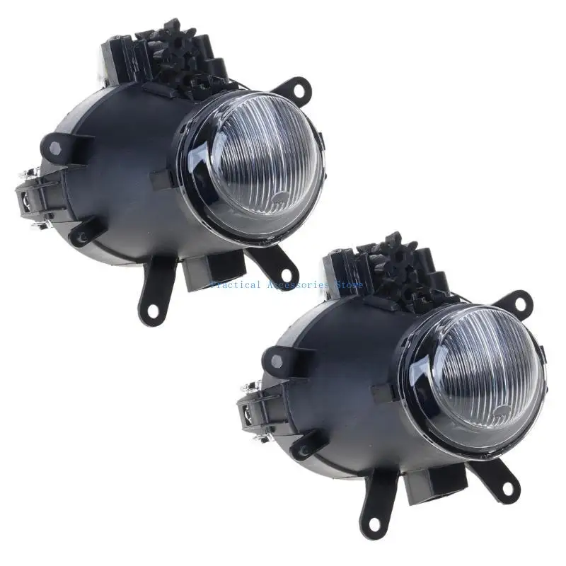 

U75E 1 Pair Car Front Bumper Fog Lights Cover Automotive Accessories for E46 4DR 02-05 Foglight Housing Case