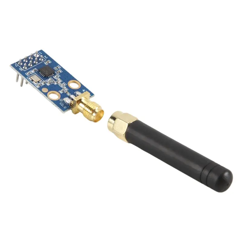 B04B-CC1101 Wireless Module With SMA Antenna Wireless Transceiver Module For 433MHZ Enhance The Signal
