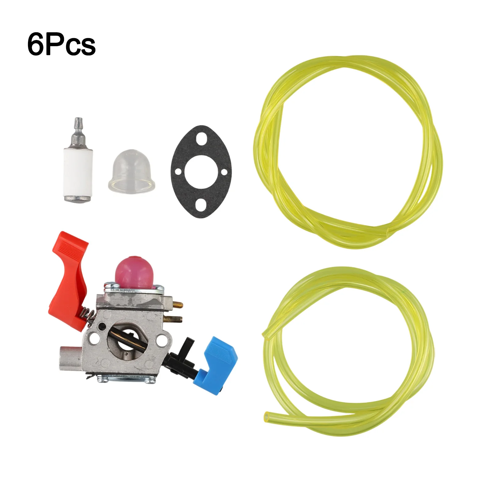 Carburetor Kit for BVM200LE 25CC Gas Blower PBV200LE Pro Leaf Blower Complete Replacement with Essential Components