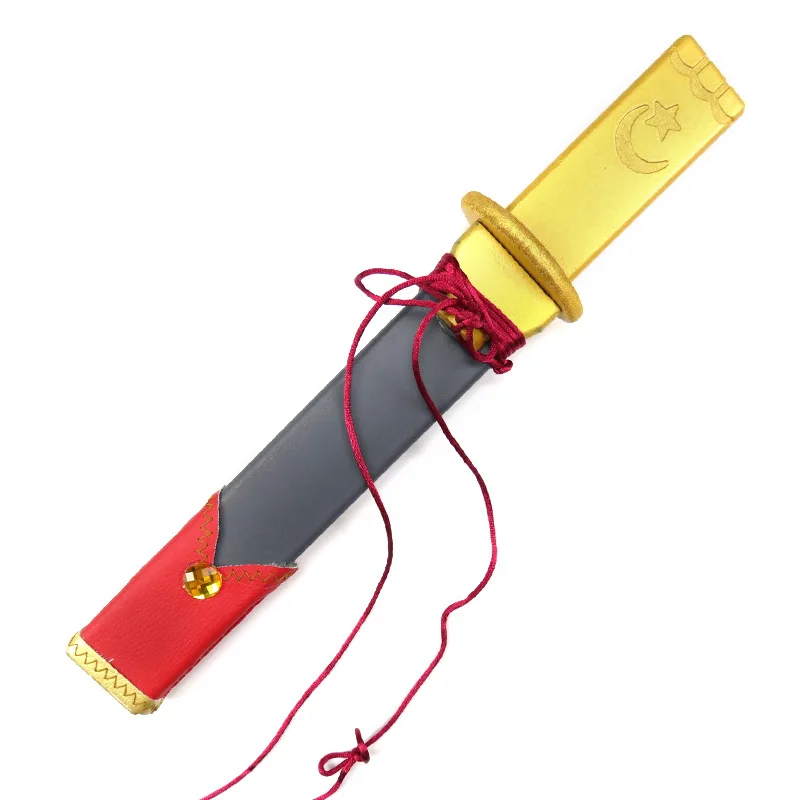 36 سنتيمتر/14.17in Tohken Ranbu خشبية قصيرة السيوف لعبة الأجهزة الطرفية نموذج الدعائم مع غمد لوازم الحفلات تحصيل عرض الحرف #5