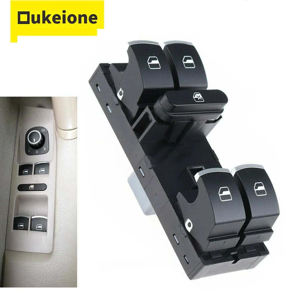 

For VW Touran Tiguan Passat B6 B7 CC Golf Mk5 MK6 Jetta III AMAROK Master Window Control Switch 1K4 959 857B 1K4959857B 10 Pins