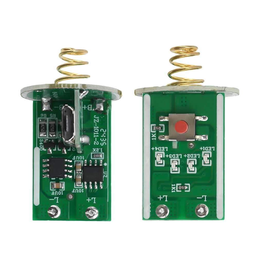 3-4.2V Electric Torch LED Circuit Board Type-C /Micro USB Charging Electron Plate DIY Light Accessories - Image 6