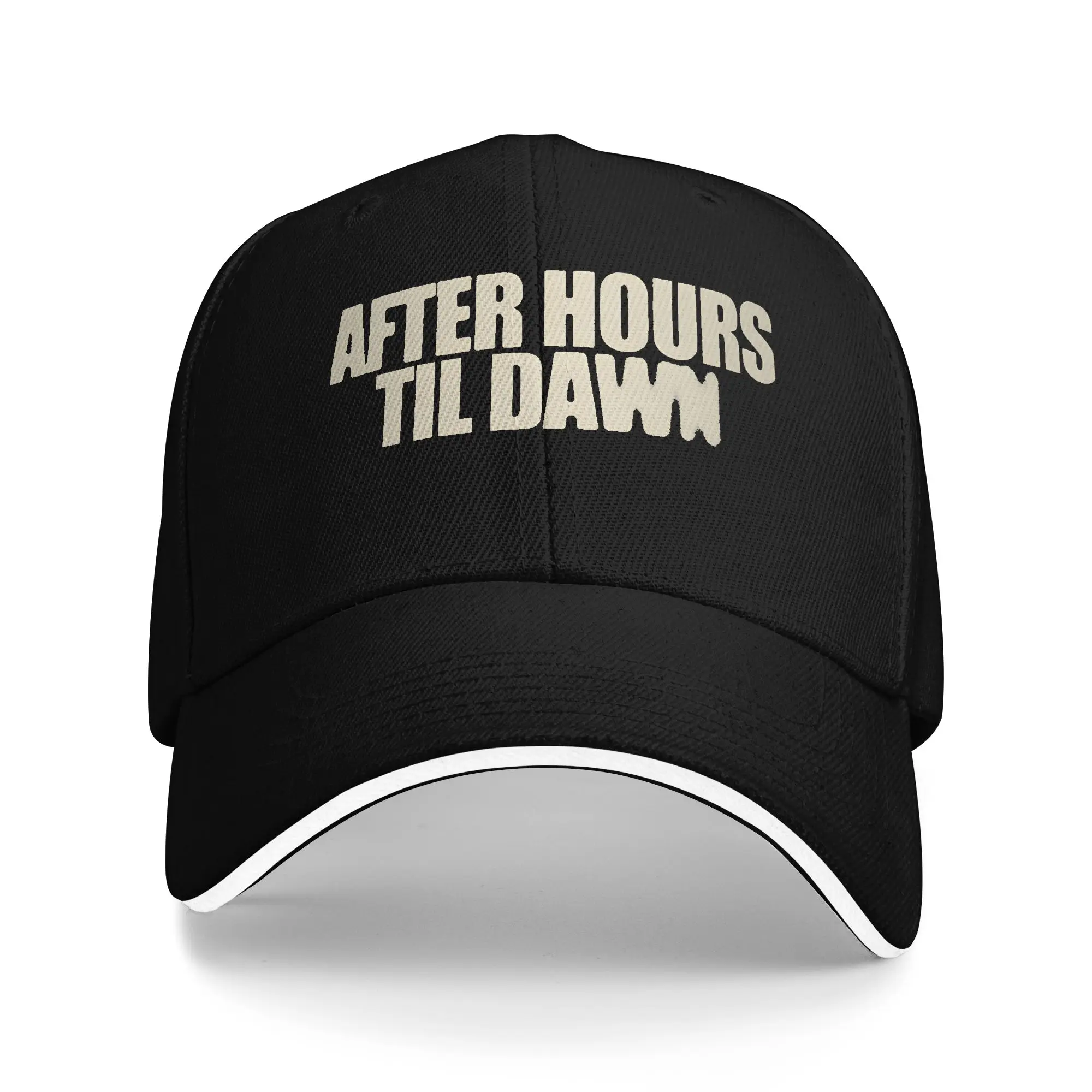 Casual After Hours Til Dawn 2026 xo the weeknds Golf Cap Men Women Trucker Hat  Daily Golf Adjustable Sun Caps