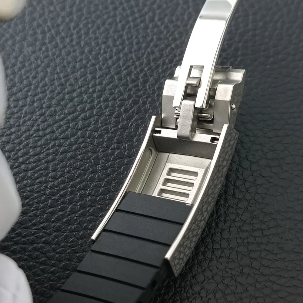 40.5mm high-quality double-sided or single turn 24 tooth sapphire case NH35 movement, suitable for GMT NH34 NH35 NH36 movement