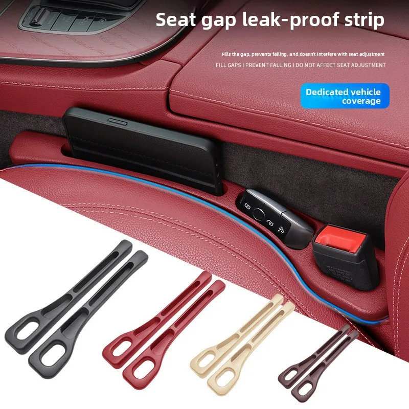 Image of 2PCS Auto Sitz Lücke Füllstoff Zwischen Sitze Spalt Innen Dekoration Auto Zubehör Für BMW E46 E90 E60 F30 F10 e39 G20 F20 E92
