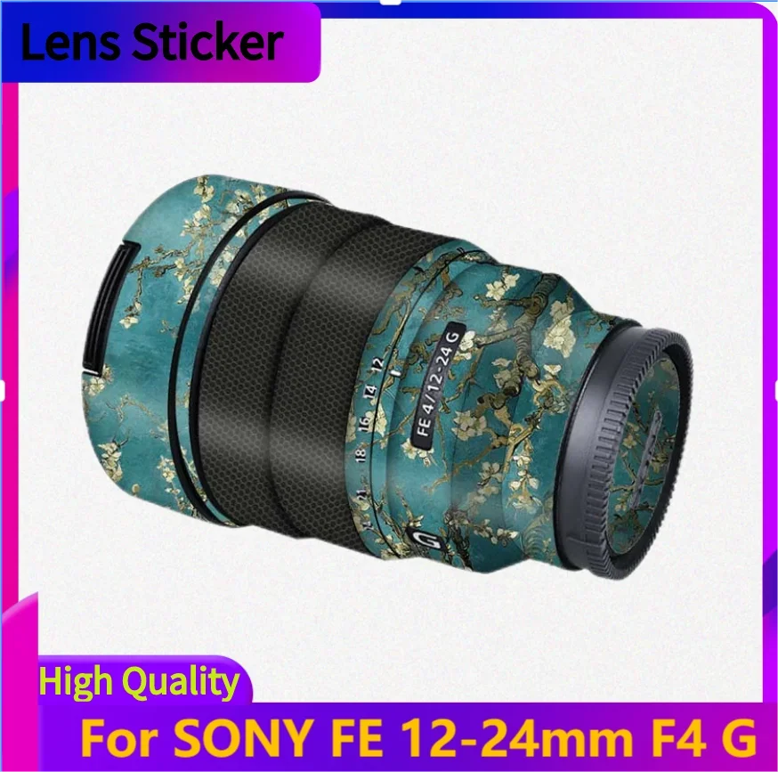 For SONY FE 12-24mm F4 G Lens Sticker Protective Skin Decal Vinyl Wrap Film Anti-Scratch Protector Coat SEL1224G F/4 4/12-24G