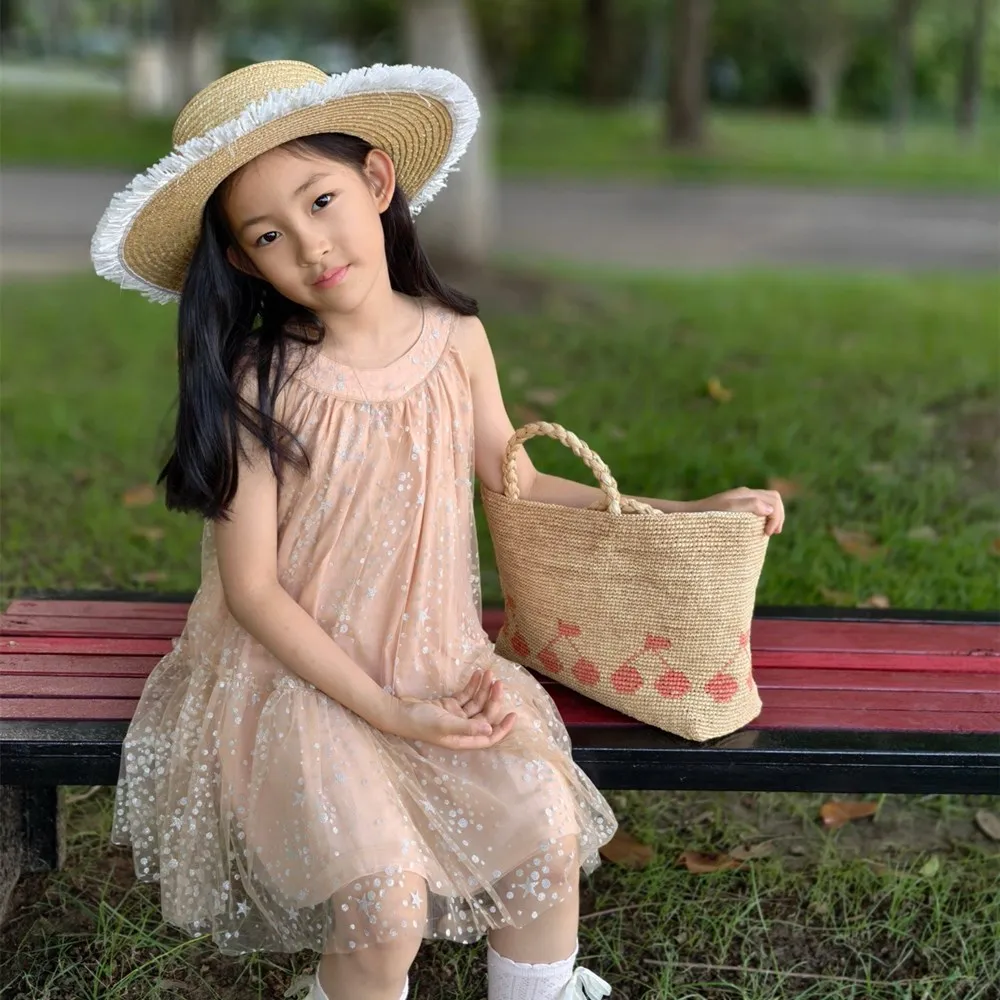 

summer baby girl clothes kids dress fashion dress Dreamy dress Sleeveless Princess Dress