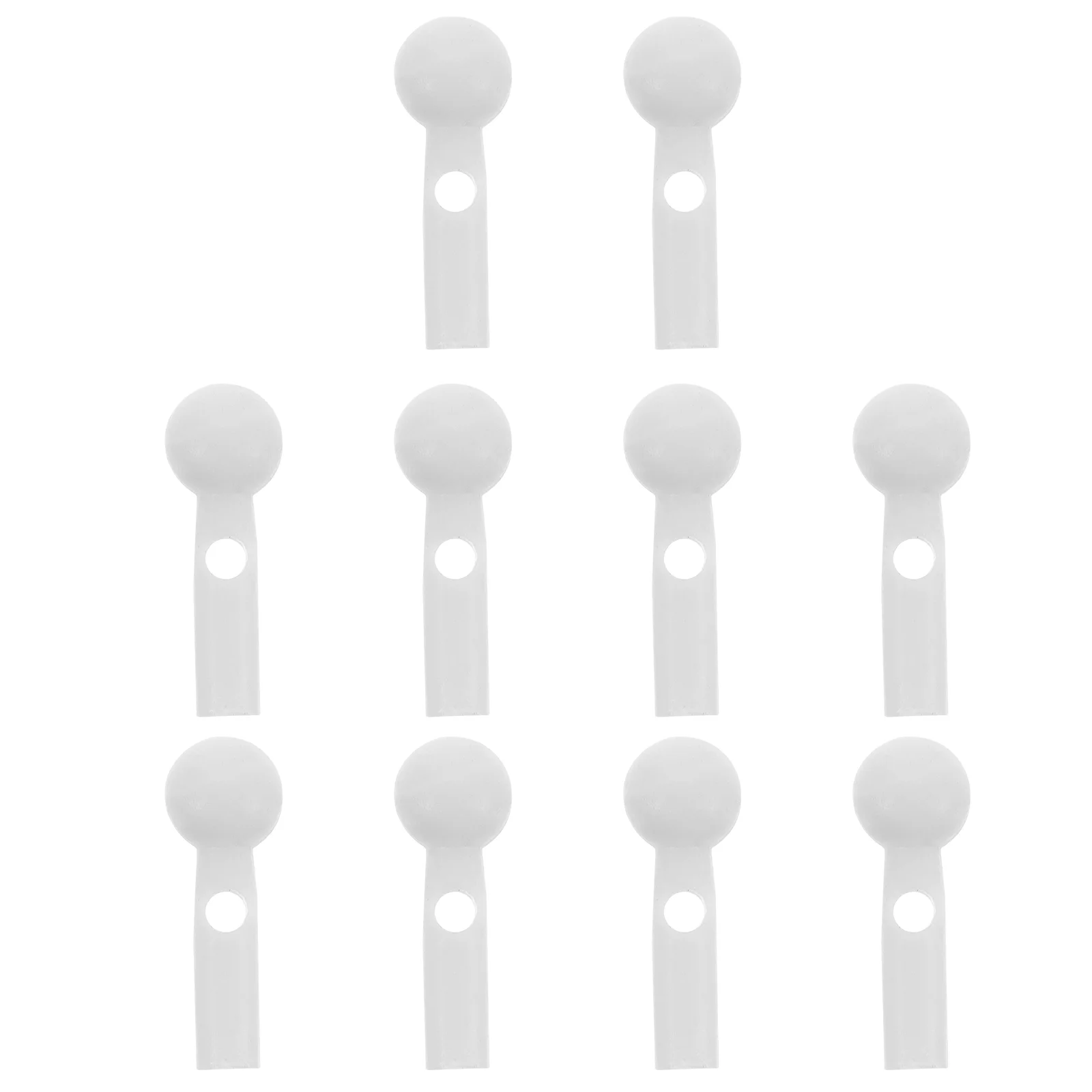 

10 Pcs Children's Umbrella Tail Beads Tip Cover Caps Bone Replacement Tips Patio Repair Kit Long Handle