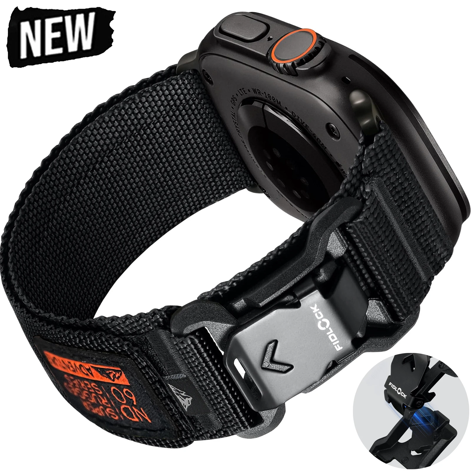 �y�Z�[�����zApple Watch Ultra 3 49mm 46mm 45mm 44mm 40mm�p�i�C�������X�|�[�c�X�g���b�v�A�}�O�l�b�g��V�o�b�N���u���X���b�g�AiWatch�V���[�Y11 10 9 8 7 6 5�Ή�