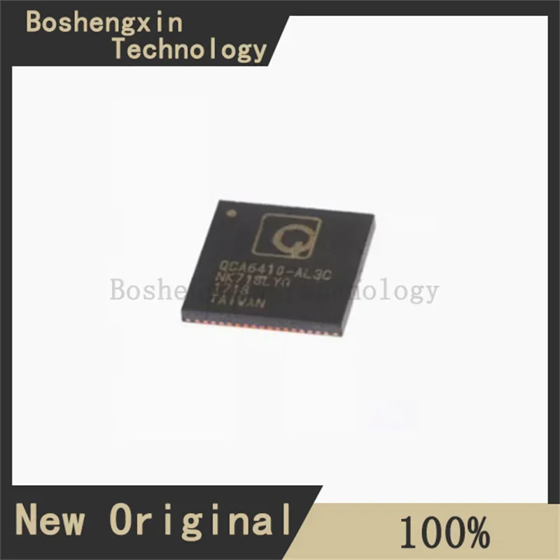 1Pcs QCA6410-AL3C Qualcomm/American Qualcomm Communications 200M high-speed power line carrier chip IC QFN68 QCA6410-AL3C