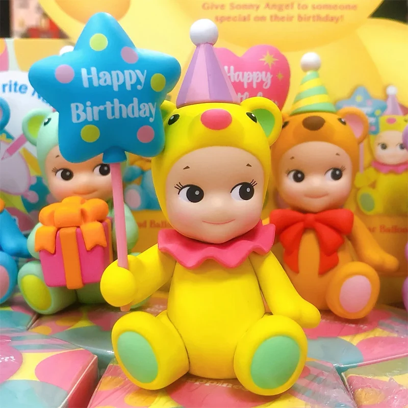 Sonny Angel Birthday Gift Bear Blind Box Celebrate Special Day Kawaii Action Figure Desktop Ornament Doll Model Surprise Gifts view 4