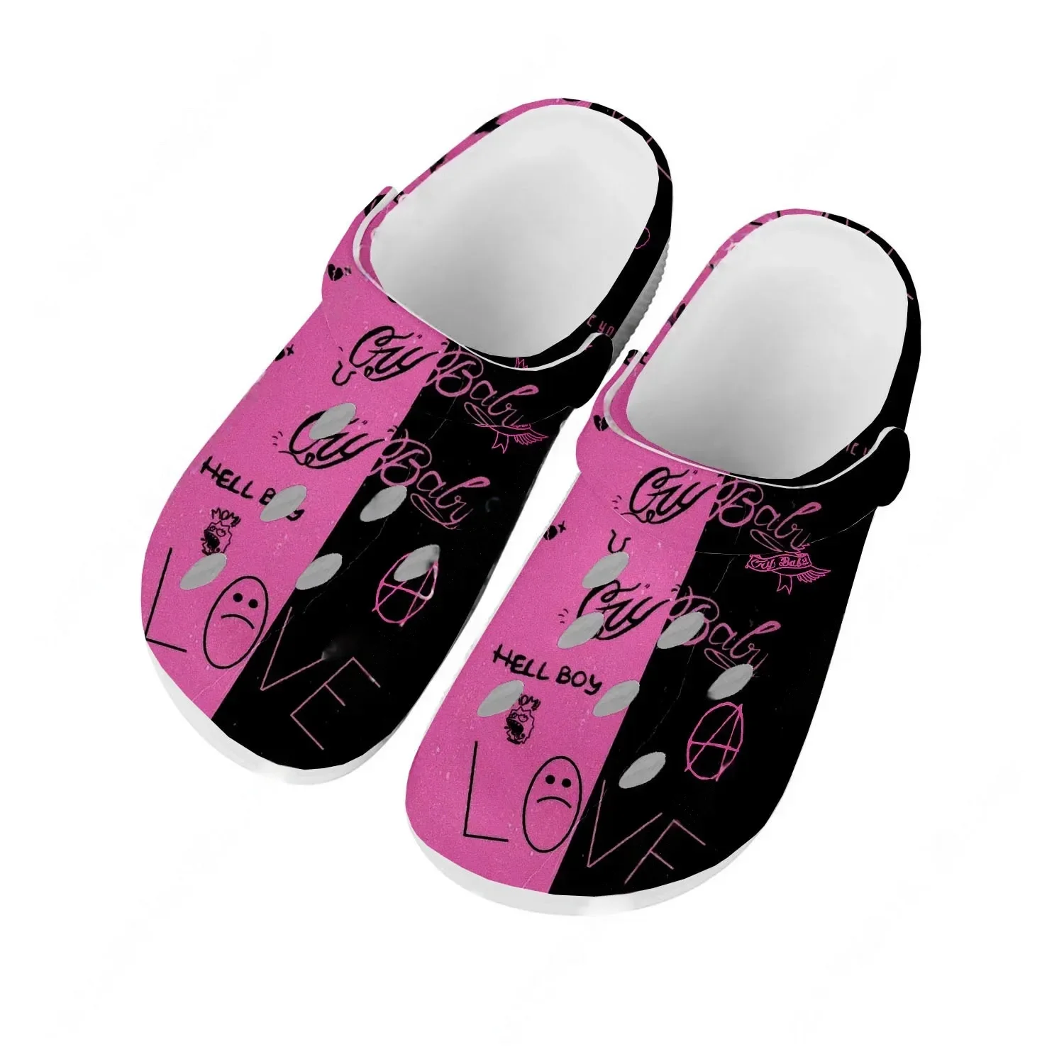 Lil Peep Water Shoes Mens Womens Comfortable Fashion Home Garden Clogs Customizd Sandals Beach Breathable Hole Slippers - view 4