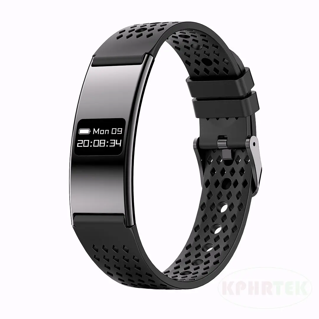B8 Waterproof Fitness Tracker Heart Rate Detection Blood Oxygen Test Smart Watch