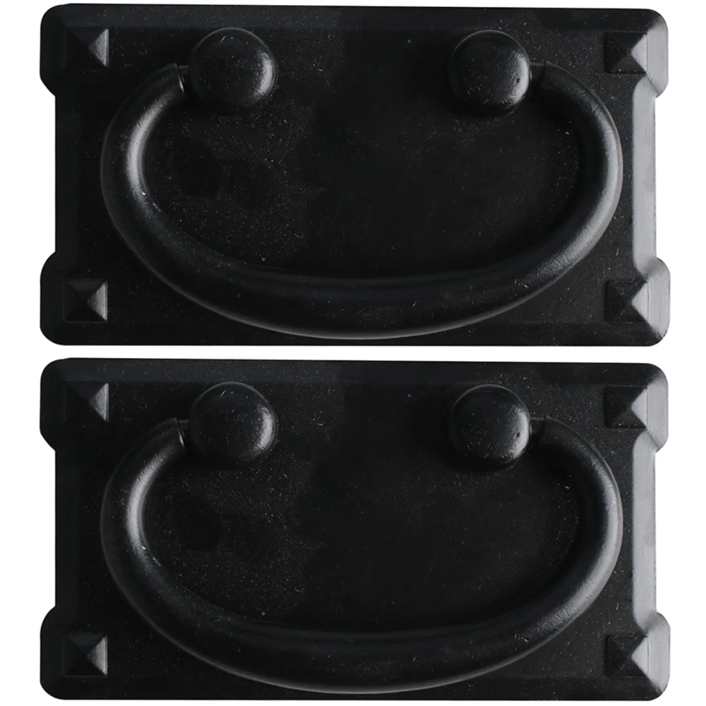 

2pcs Vintage Drawer Ring Pull Handles Cabinet Door Furniture Easy Install Remove Match Room Decor Furniture Upgrade