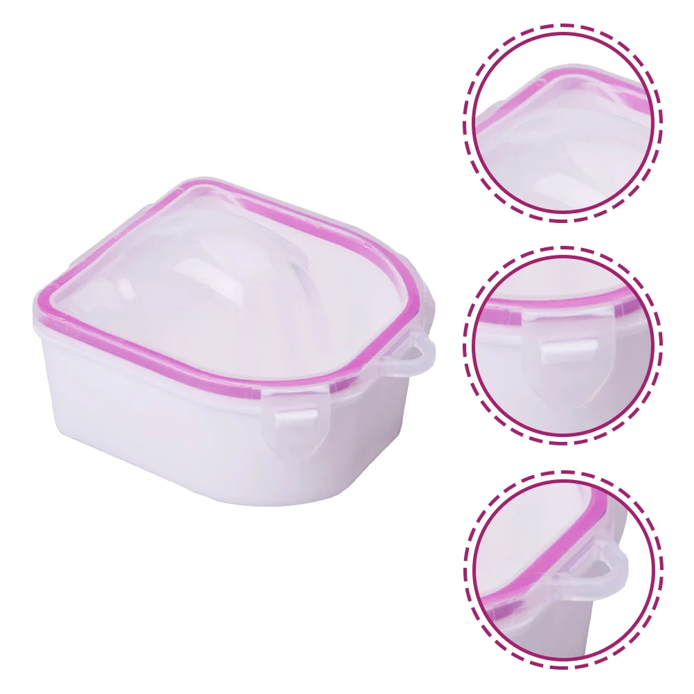 2pcs Manicure Bowl Nail Remover Bowl Nail Polish Remover Nail Soaking Bowl Nail Soak off Bowl Nail Tools