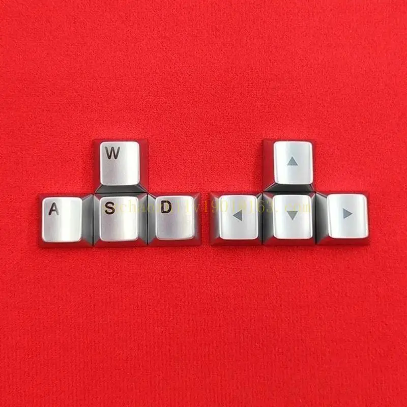 62KA 4PCS الأنيقة زنك سبيكة استبدال المفاتي