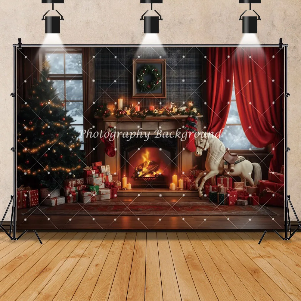 عيد الميلاد الموقد خلفية الداخلية خمر شجرة عيد الميلاد الأسرة عطلة الطرف الديكور طفل صورة التصوير الخلفية