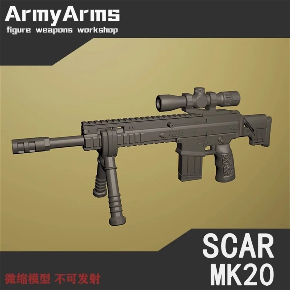 

Snail ArmyArms 1/50 Doll Soldier About 4cm SCAR MK20 Rifle Equipment Gift Not Launch Model Toy In Stock