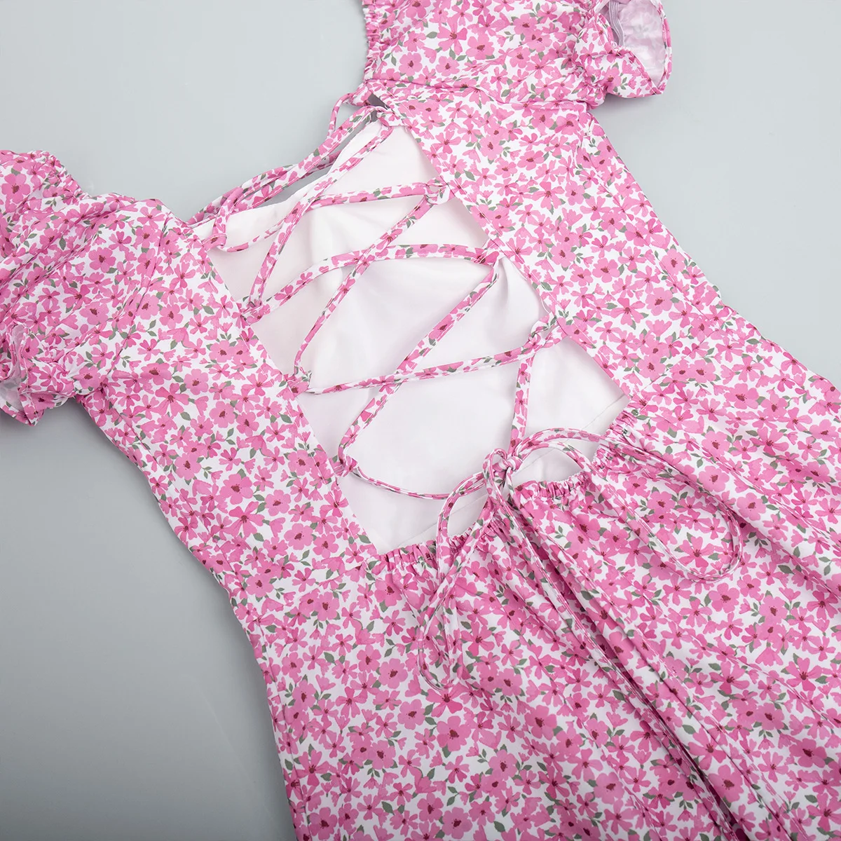 Robes Maxi à imprimé floral pour femmes, col Slash, vacances d'été, plage, Sexy, fourchette haute, longue, Club de fête, 2025