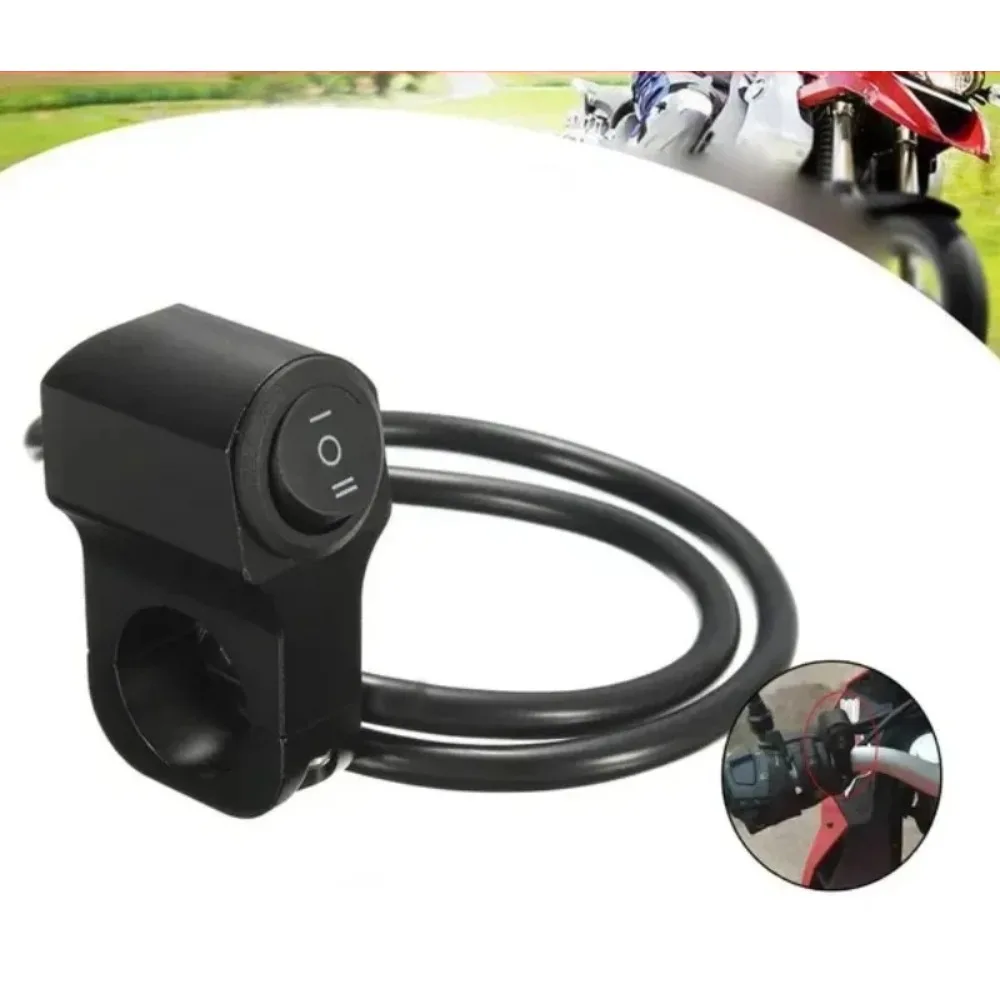 

Переключатель фар мотоцикла | 3-позиционный алюминиевый сплав | Водонепроницаемый | Управление рулем | Высокий/низкий/выкл