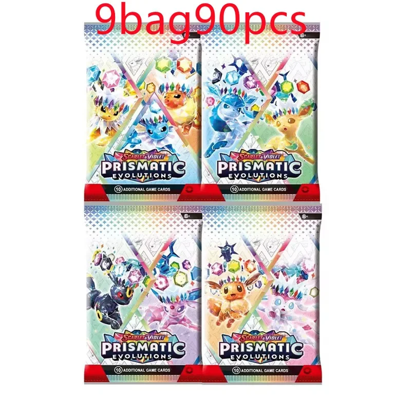 ! Prismatische Evolutions 360 Stuks Pokemon Kaart Reis Samen Stellar Crown 151 Ultra Prisma Engels Booster Battle Transactie Kaart