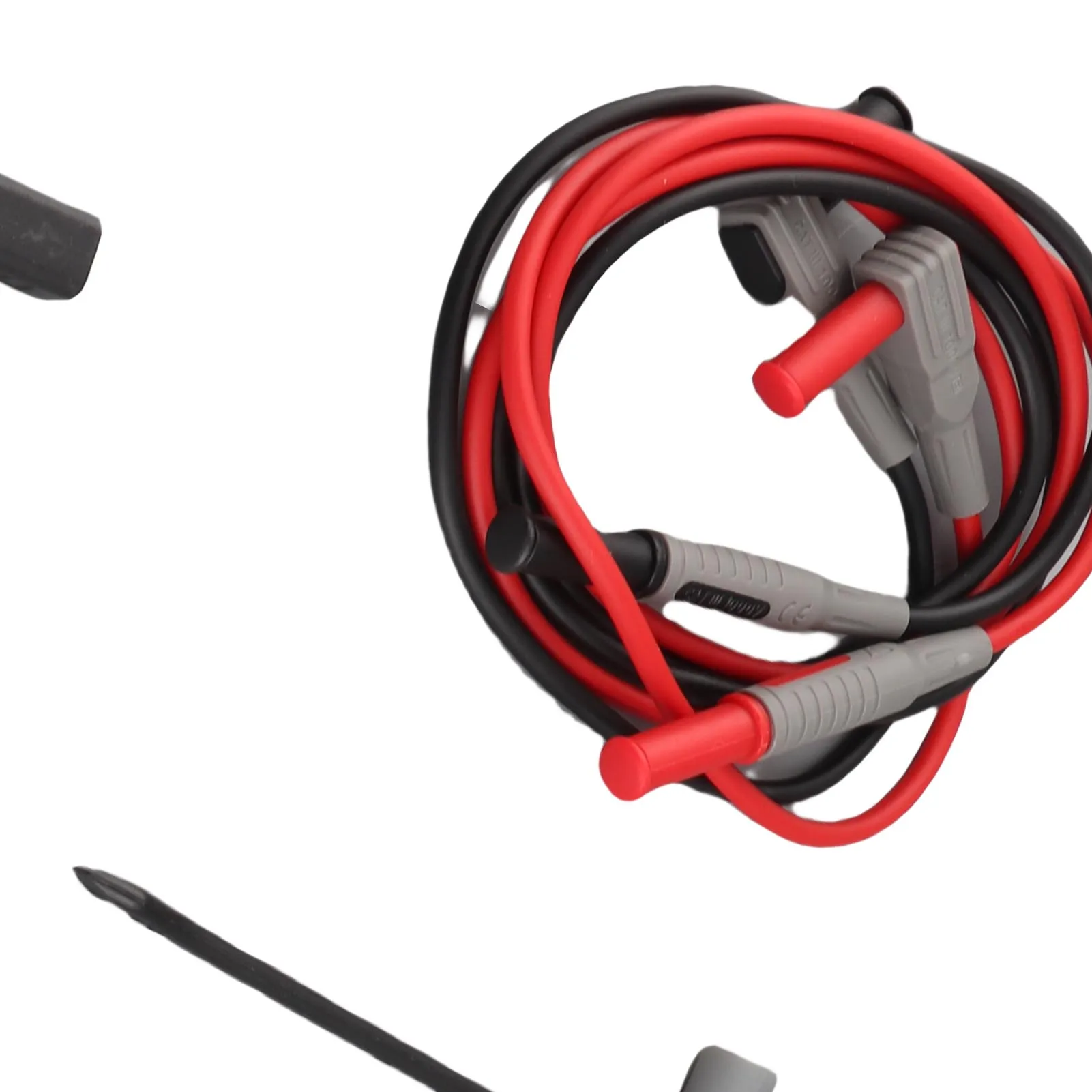 Kit de chumbo de teste eletrônico 32 Polegada extensões de chumbo pvc sondas intercambiáveis multímetro testador eletrônico agulha clipe conjunto